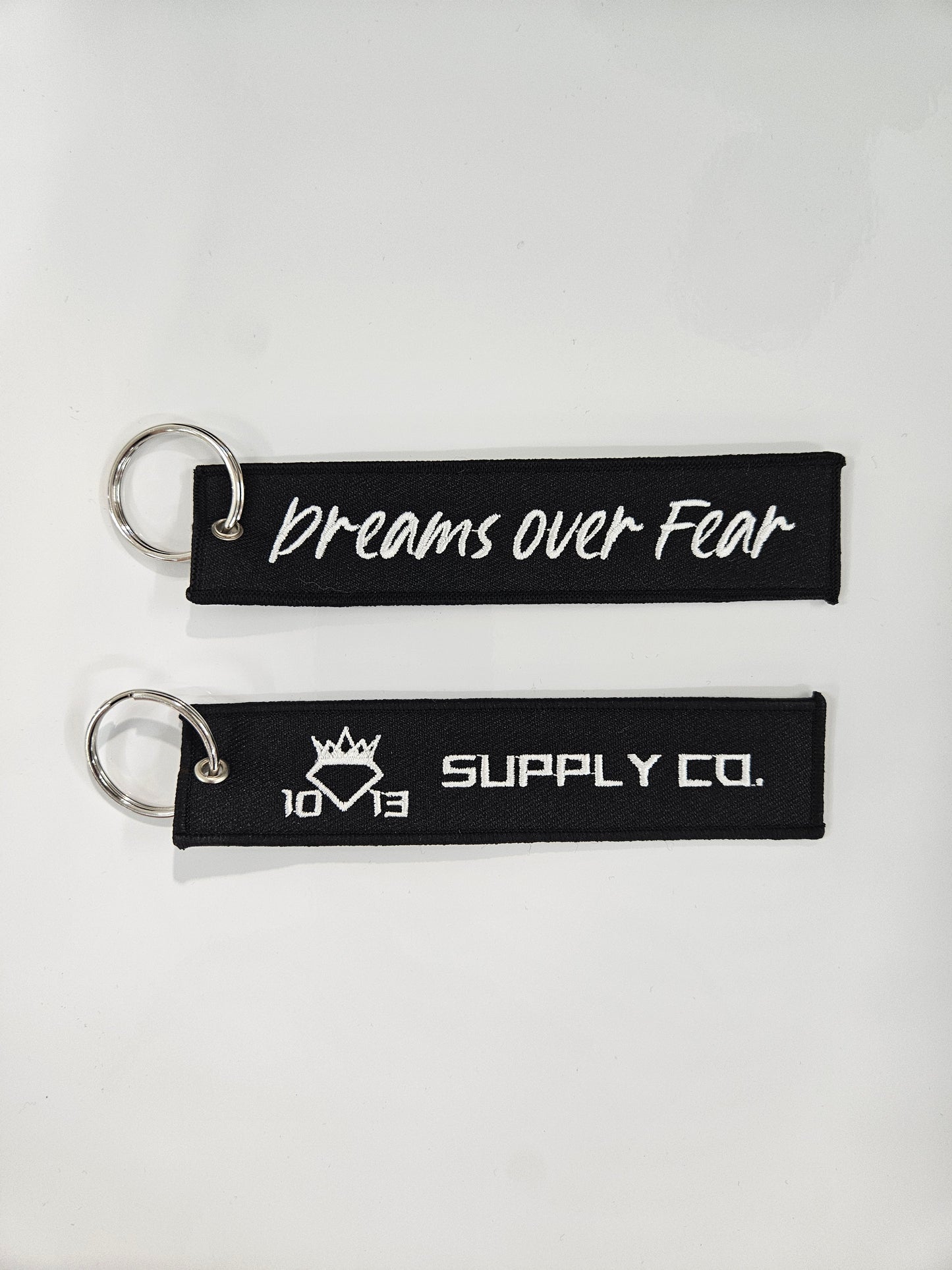 DREAMS OVER FEAR KEY TAG