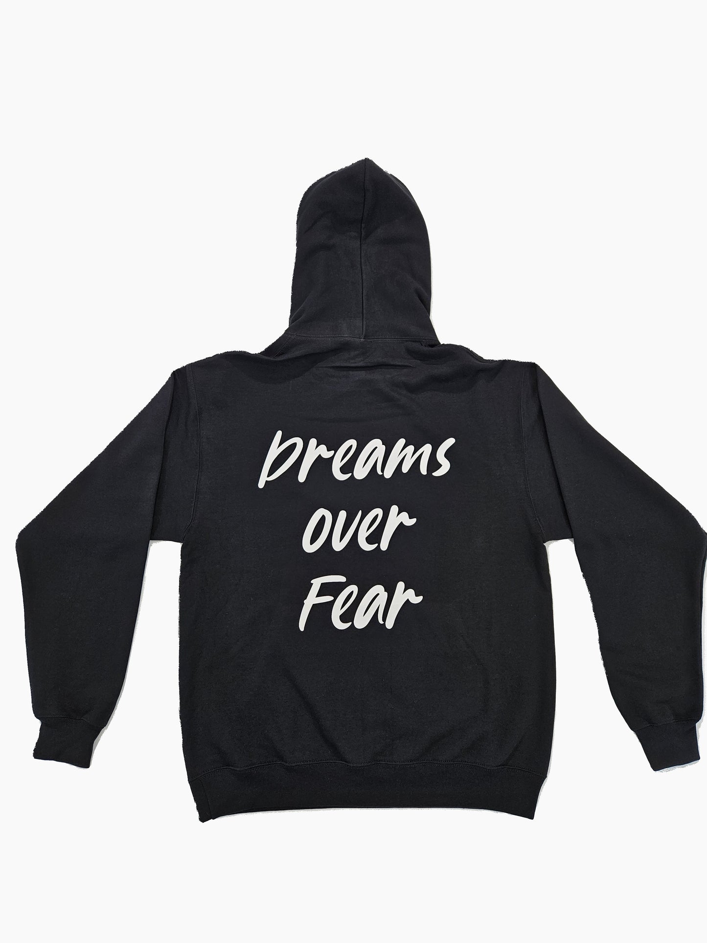 DREAMS OVER FEAR HOODIE BLACK