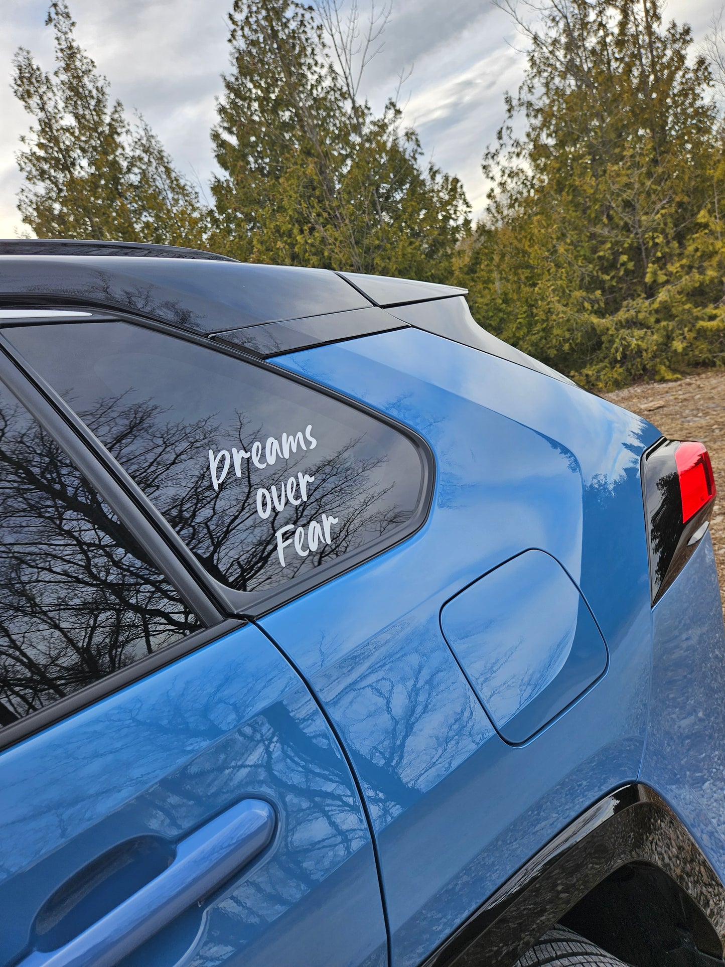 DREAMS OVER FEAR DECAL