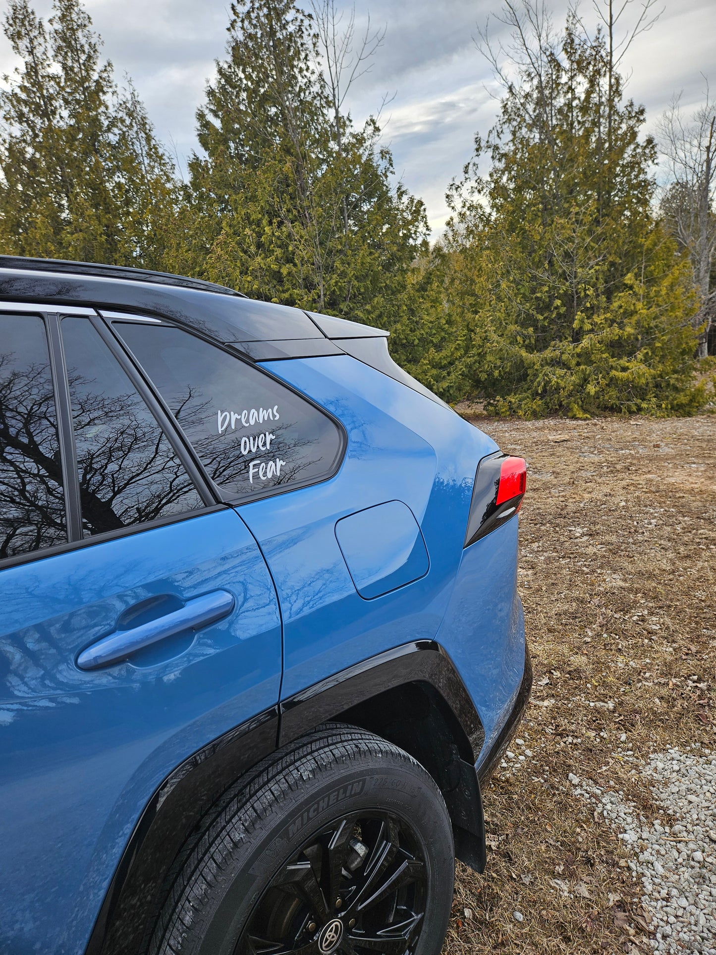 DREAMS OVER FEAR DECAL