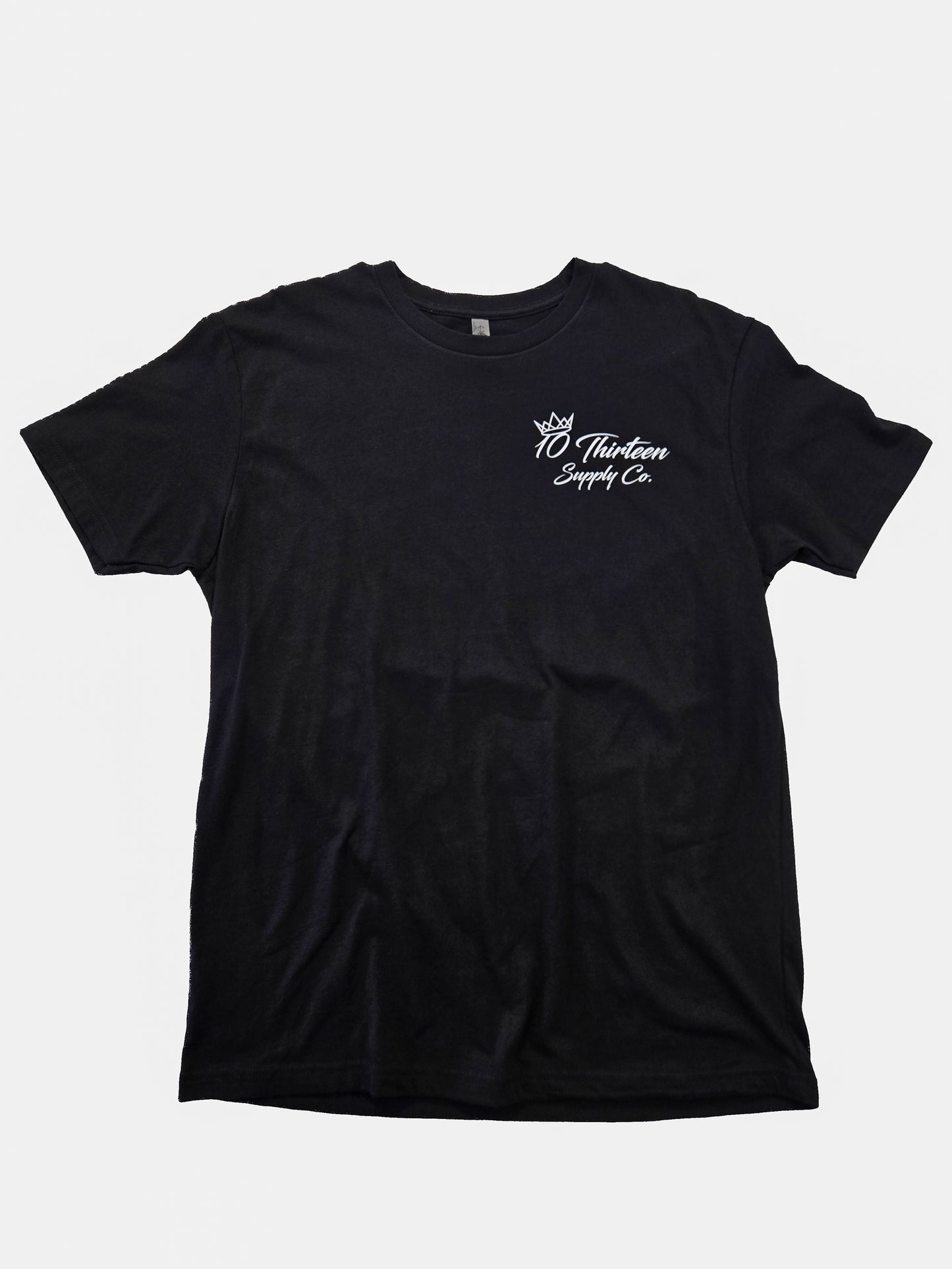 NEVER SATISFIED ALWAYS HUSTLIN TEE MENS